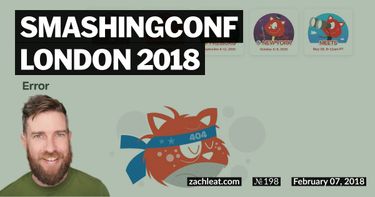 SmashingConf London 2018